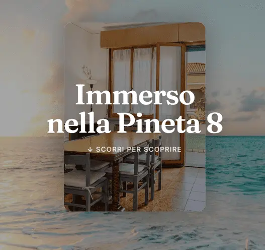 Immerso nella pineta